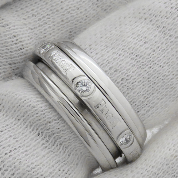 Piaget Possession Diamond Ring K18WG White Gold Diamond Ring White - Picture 2 of 7